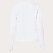 Radiant Qd Op L/S Tee 10.0 - White