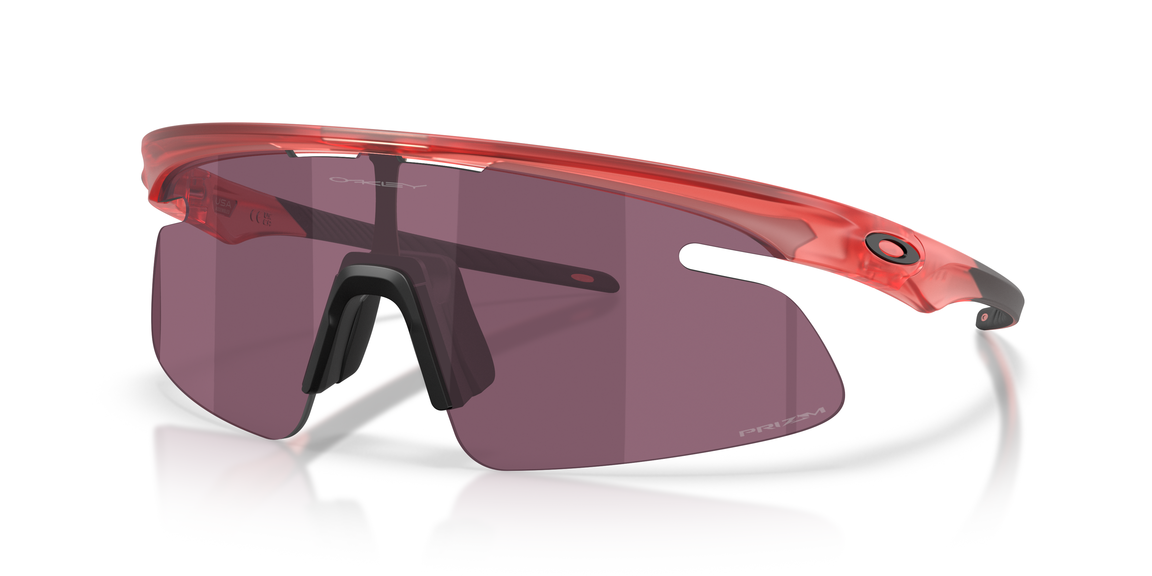 Oakley RSLV Lite Sunglasses with Matte Black Frame and Prizm Black