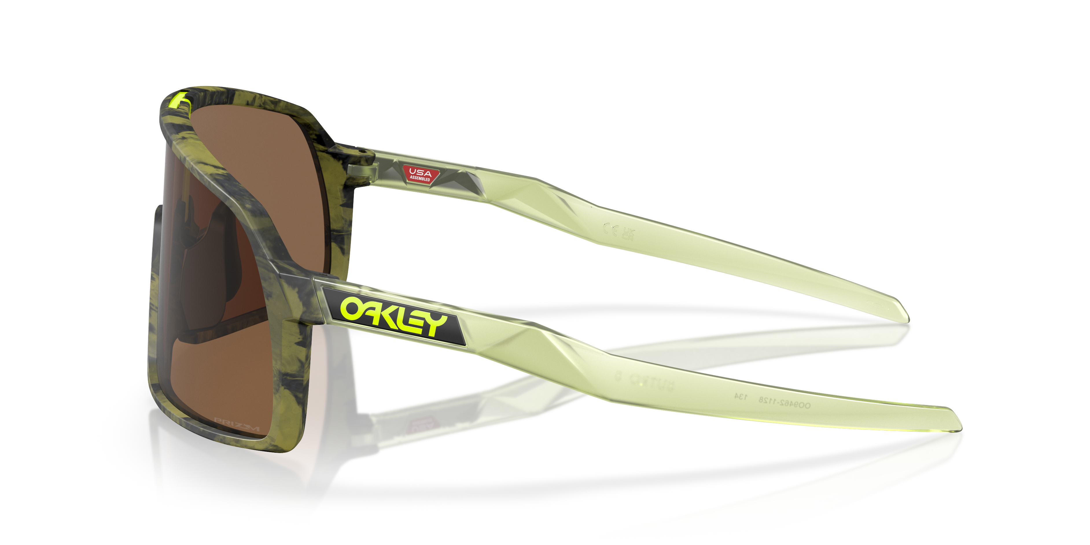 新品近い　OAKLEY サングラス Sutro S Prizm Sapphire Lenses, Matte Navy Frame Sunglasses