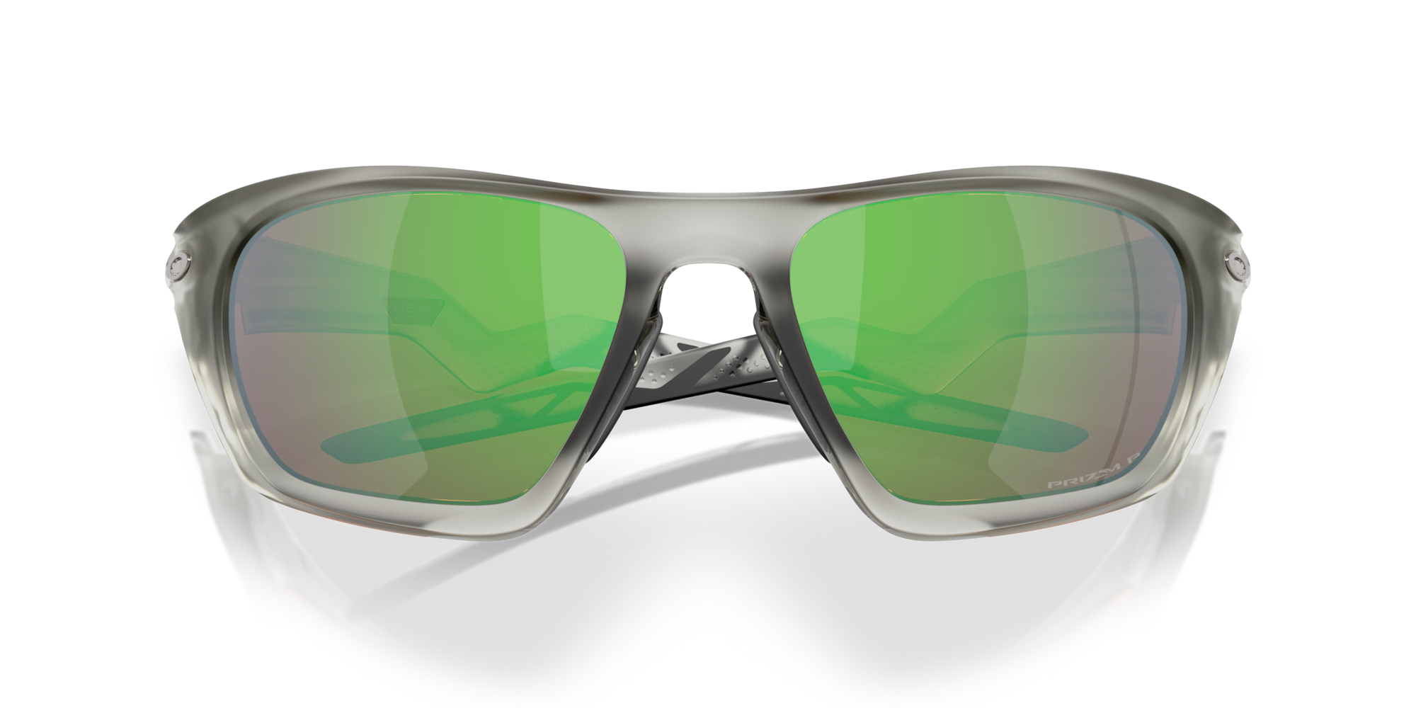 Oakley Lateralis Sunglasses - Matte Moss / Prizm Tungsten Polarized