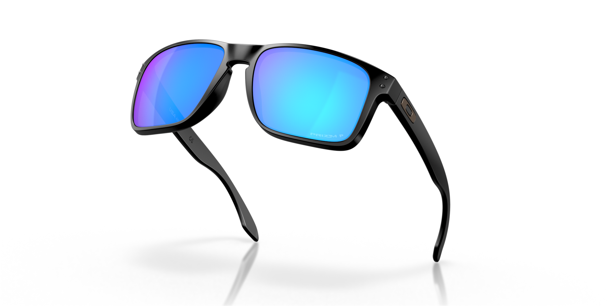 Holbrook™ XL Prizm Sapphire Polarized Lenses, Matte Black Frame Sunglasses Oakley® US