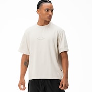 Camiseta Oakley Heritage Ellipse Metal - Mist