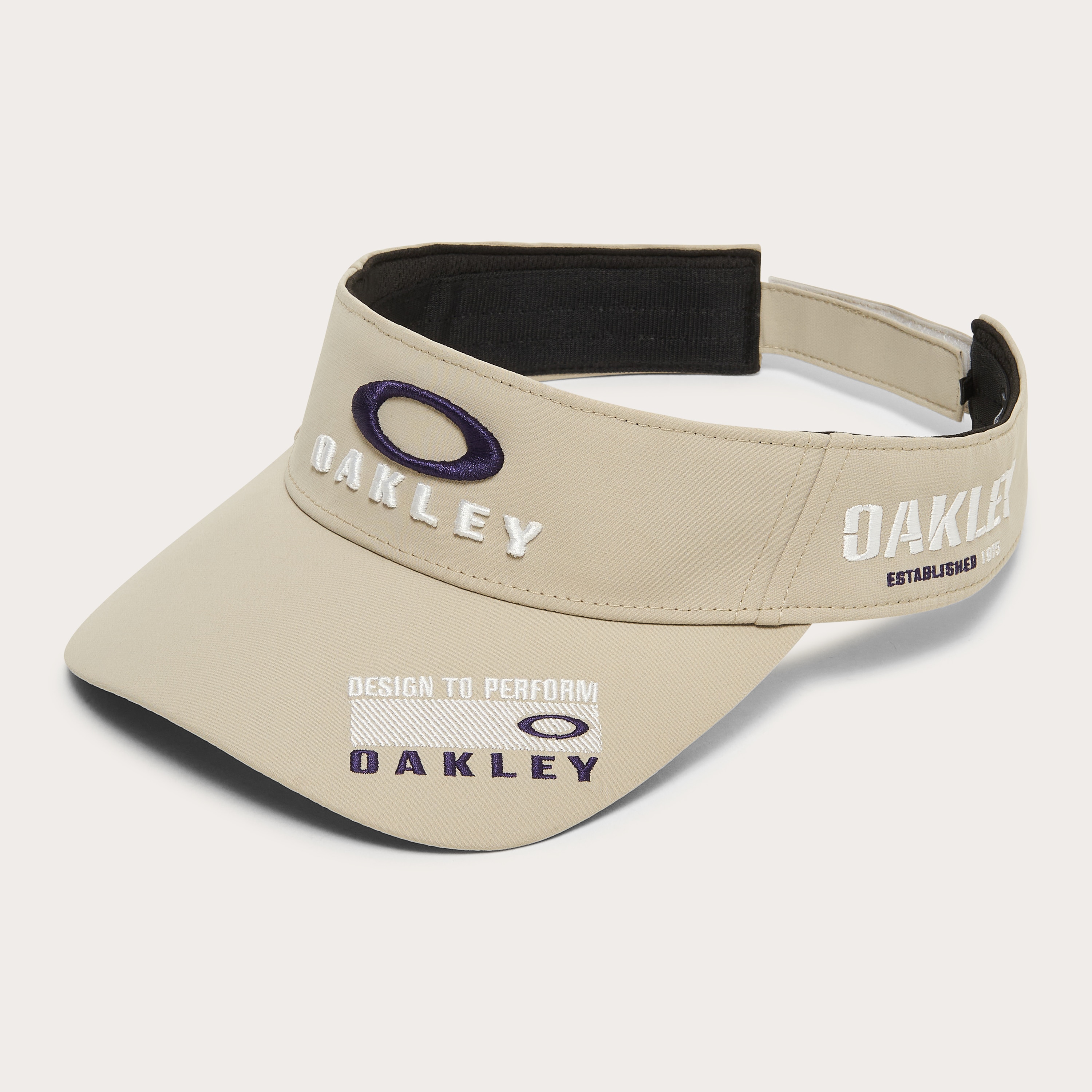 レアOAKLEY ベージュ バイザー FOS901902__89C.png