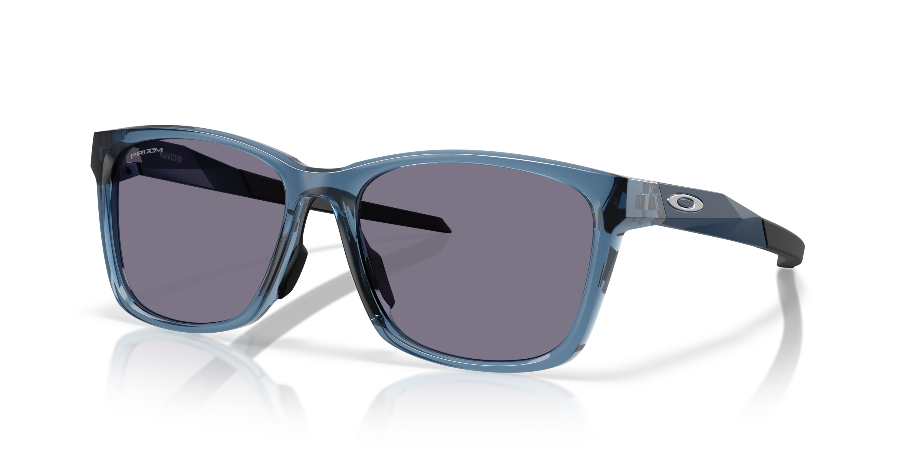 Oakley Paracord Sunglasses with Transparent Abyss Frame and Prizm Grey ...