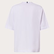 Dual Mix Tee - White