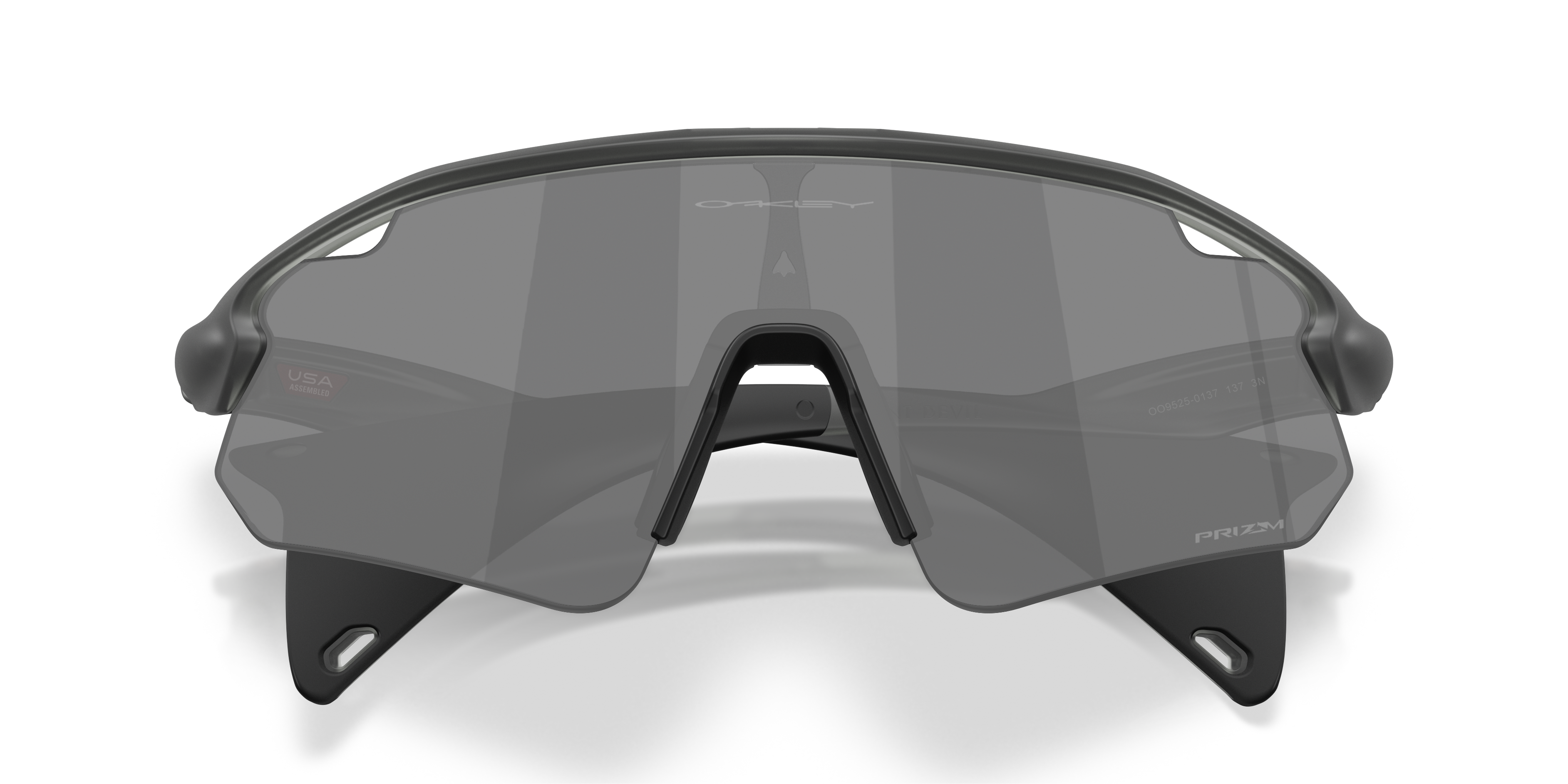 Oakley Stunt Devil (Low Bridge Fit) Sunglasses with Matte Black