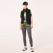 Elevate Fluent Mock Shirt - Black Print