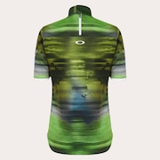 Elevate Fluent Mock Shirt - Black Print