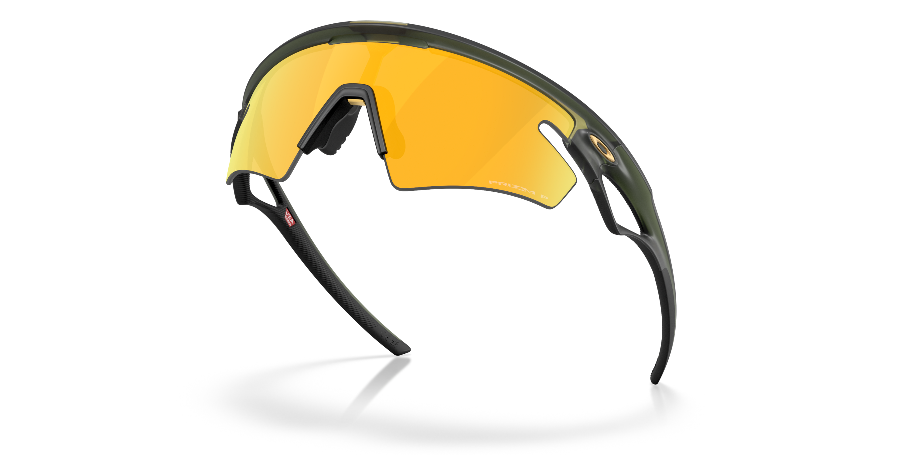 さおり Sphaera™ Slash Lenses, Matte Olive Ink Frame Sunglasses