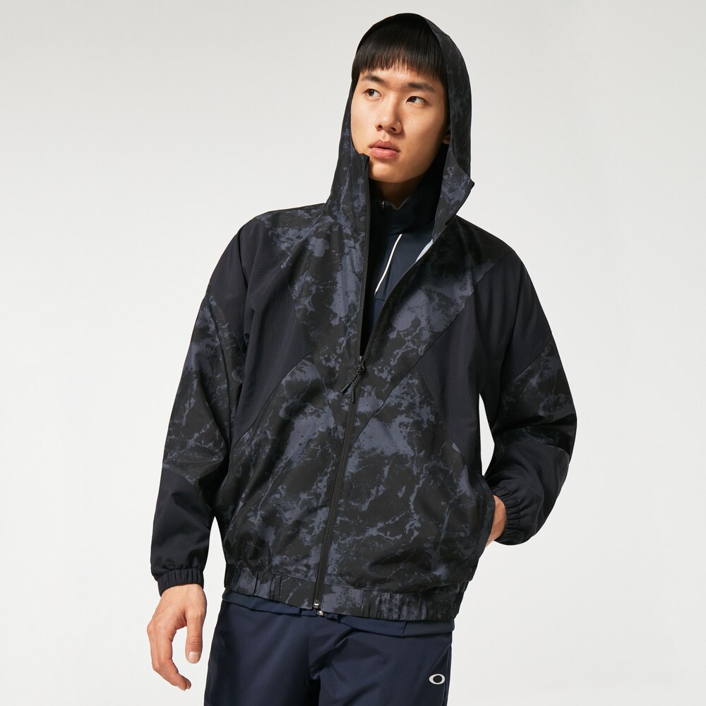 Oakley Enhance Graphic Wind Jacket 12.0 - Black Print | Oakley® JP