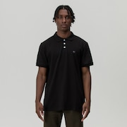 Camisa Polo Oakley Patch 2.0 Polo - Blackout