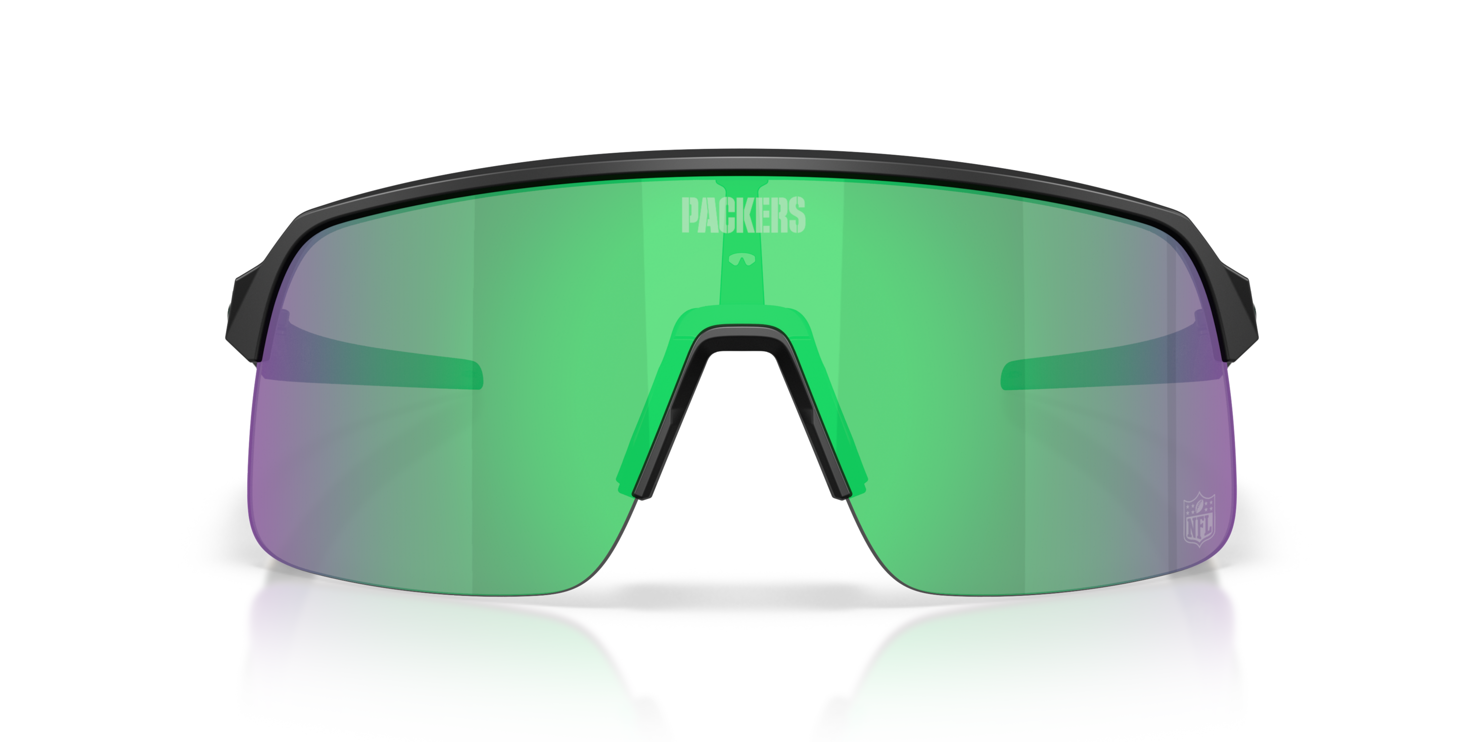 Green Bay Packers Sutro Lite Prizm Jade Lenses, Matte Black Frame