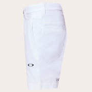 Skull Heat Block Staple Shorts - White