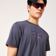 O-Heat Block SS  Tee 1.0 - Dark Cloud