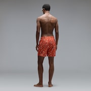 All Hibiscus 17'' Beachshort - Monog Pixel Aviator Oran