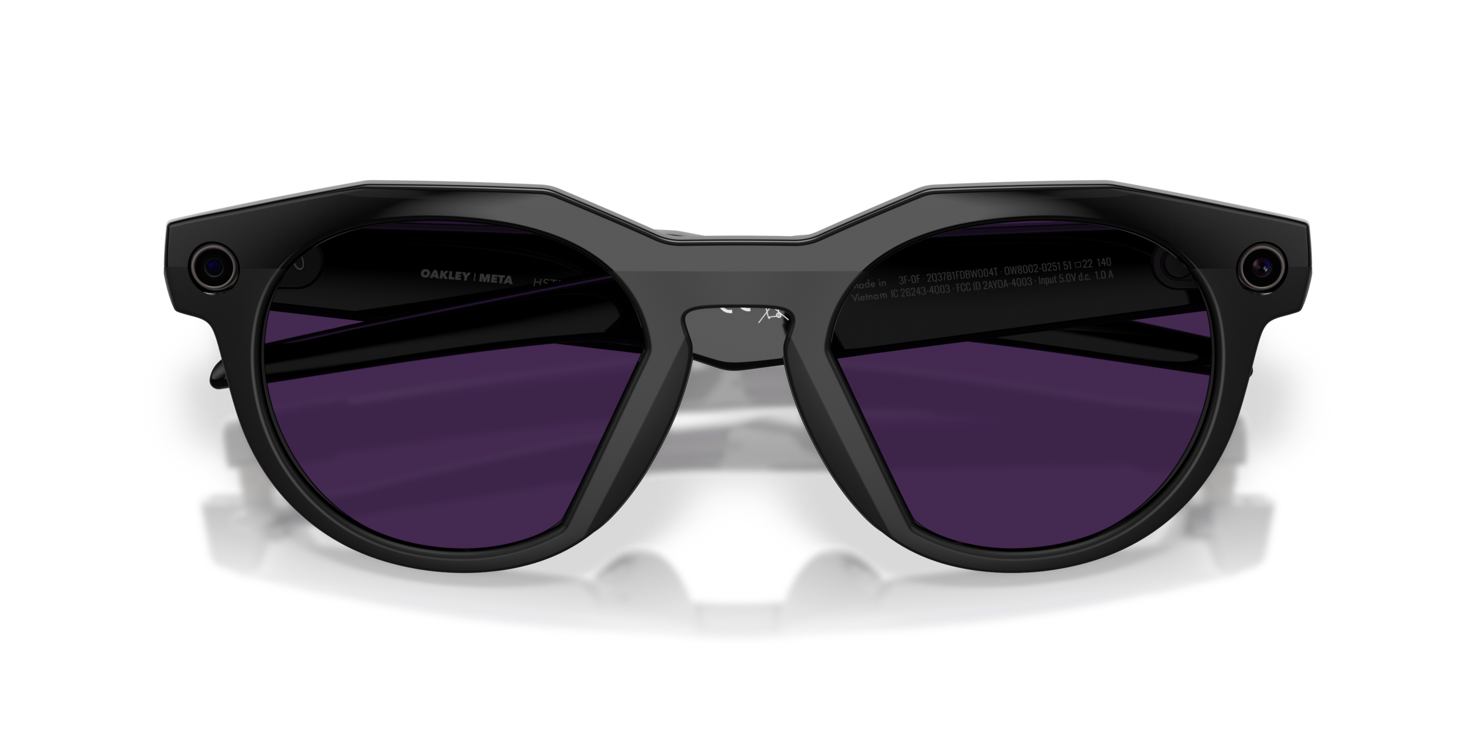 Oakley Meta HSTN Transitions Amethyst Lenses, Black Frame