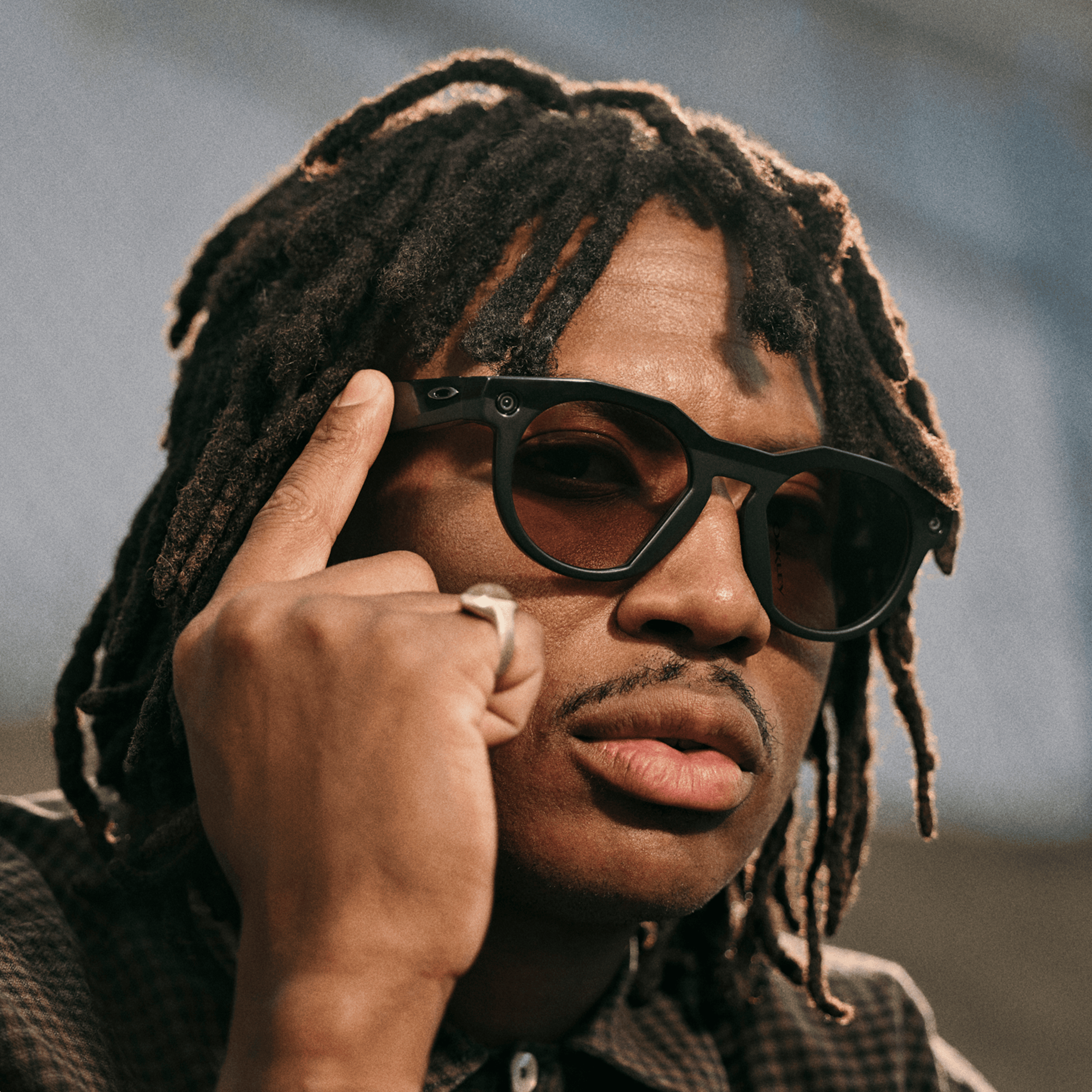 Oakley Meta HSTN Transitions Amethyst Lenses, Black Frame