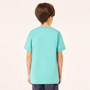 En Qdevo SS Tee O Bark Ytr 7.0 - Teal Blue