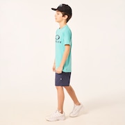 En Qdevo SS Tee O Bark Ytr 7.0 - Teal Blue