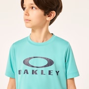 En Qdevo SS Tee O Bark Ytr 7.0 - Teal Blue