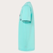 En Qdevo SS Tee O Bark Ytr 7.0 - Teal Blue