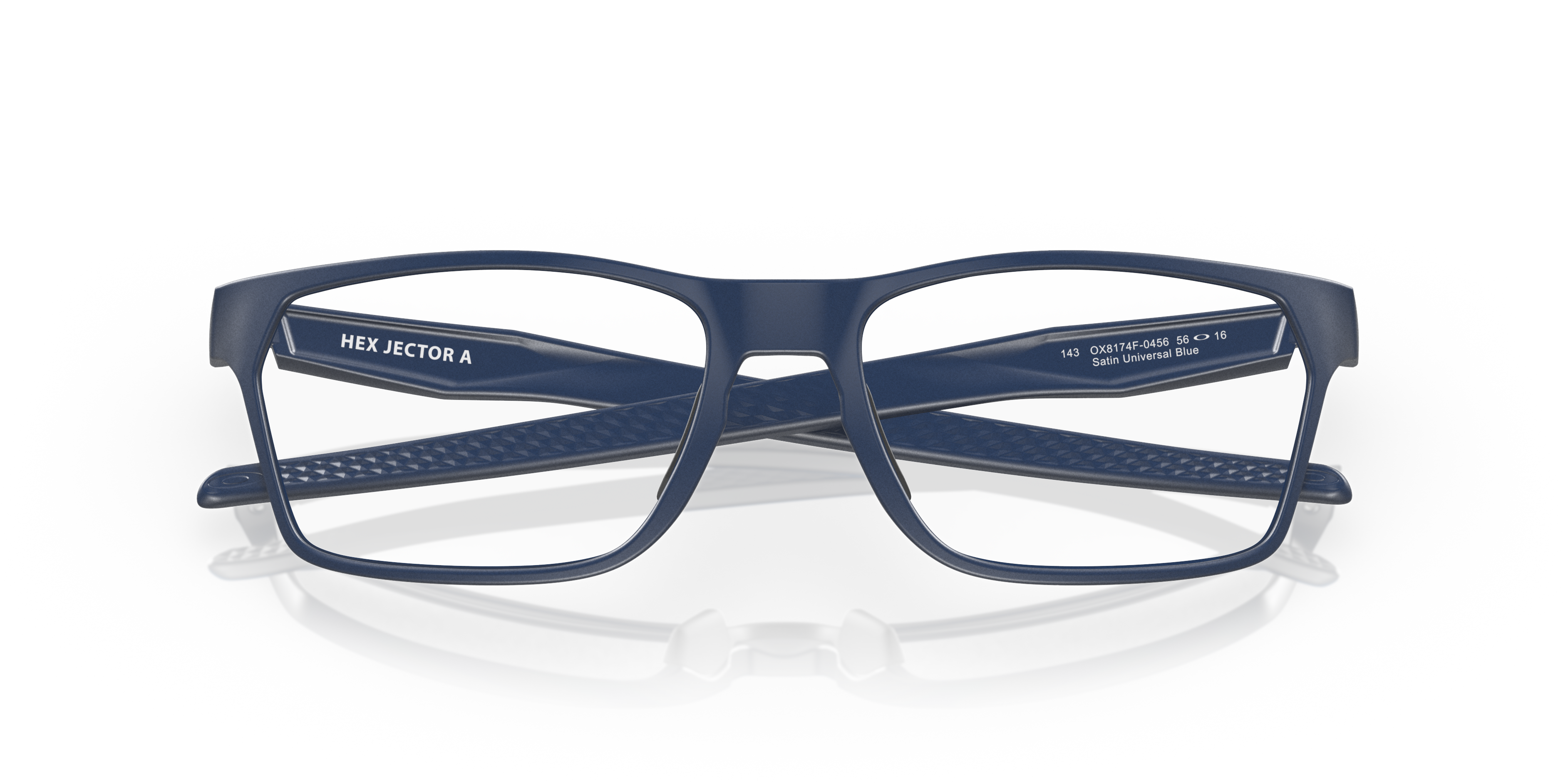 Hex Jector (Low Bridge Fit) Satin Black Eyeglasses | Oakley® US