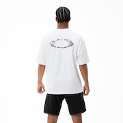 Camiseta Oakley Ellipse Sharp Metal - White