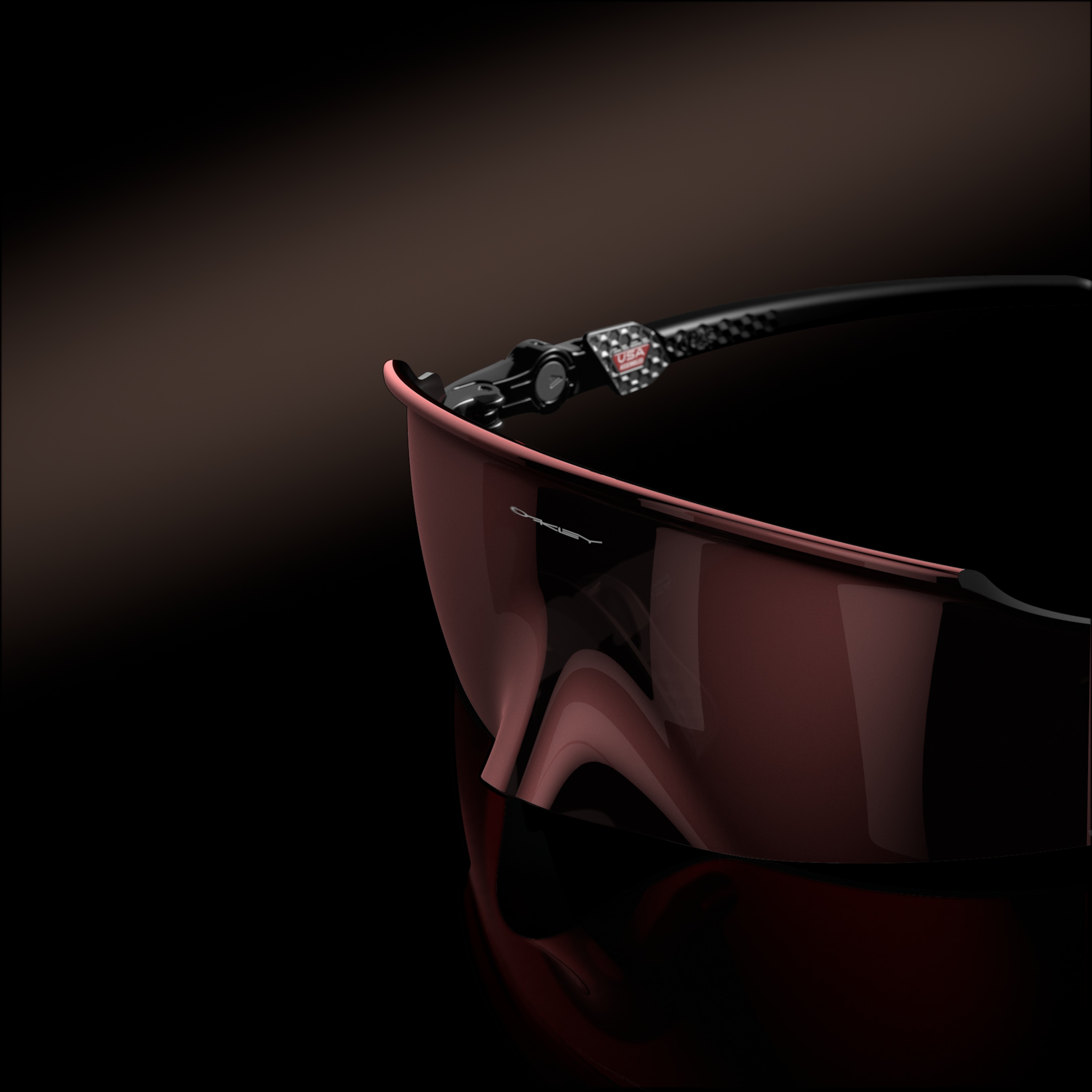 だん　オークリー KATO QNTM Kato™ Prizm Sapphire Lenses, Transparent Stonewash