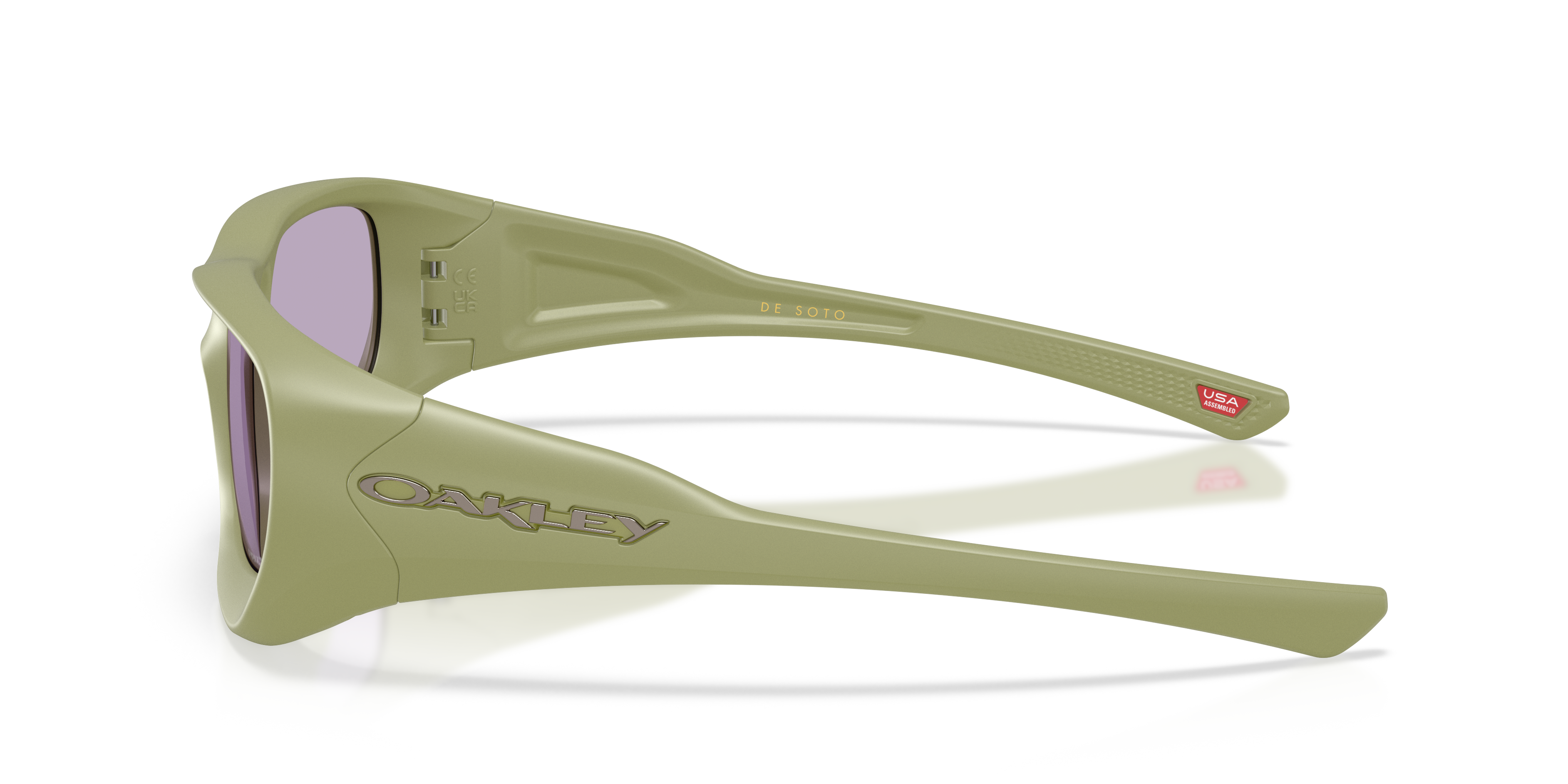 Oakley De Soto Sunglasses with Matte Trans Stonewash Frame and