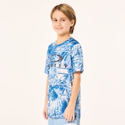 En Qdevo SS Tee Graphic Ytr 7.0 - Blue Print