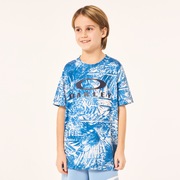 En Qdevo SS Tee Graphic Ytr 7.0 - Blue Print