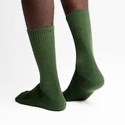 Meia Oakley Essential Crew Sock - 3 pares - Surplus Green