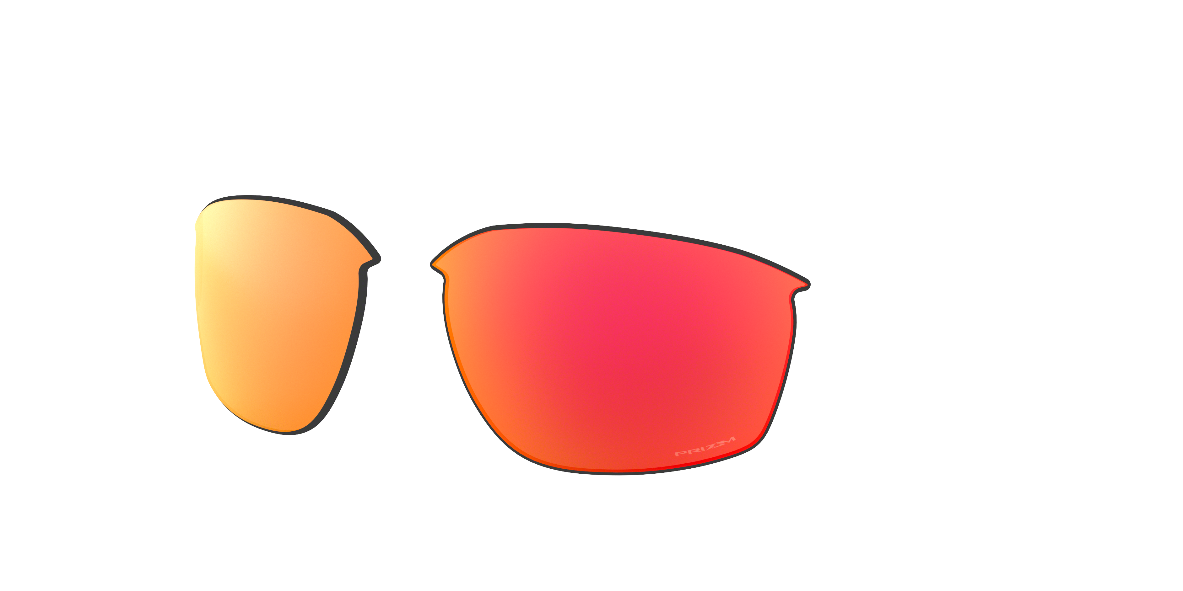 Oakley Sliver™ Edge (Low Bridge Fit) Replacement Lenses Prizm Ruby