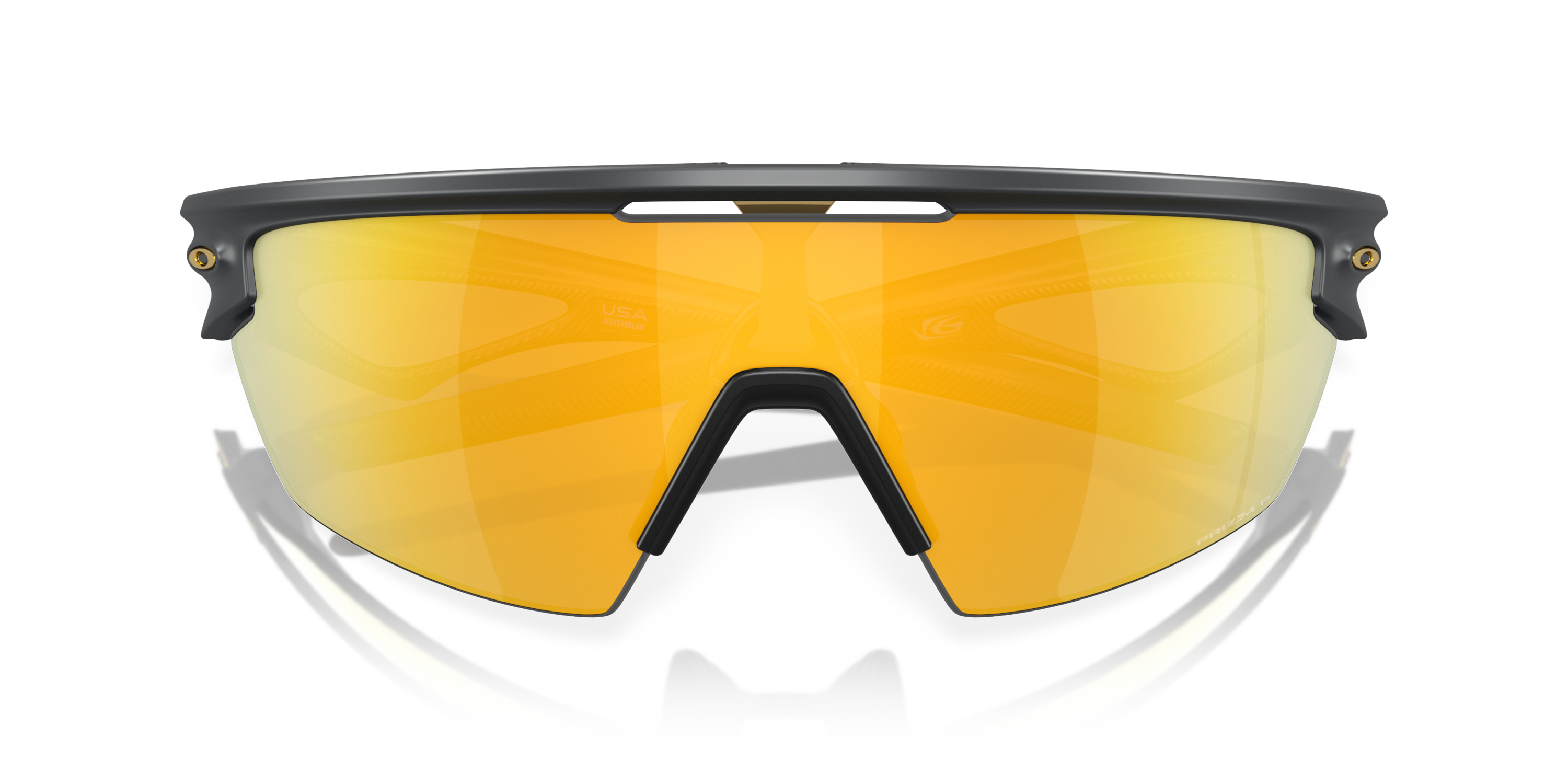 [本体のみ]OAKLY Sphaera™ オレンジレンズ サングラスPrizm™ Sphaera™ Prizm 24K Polarized Lenses, Matte Carbon Frame