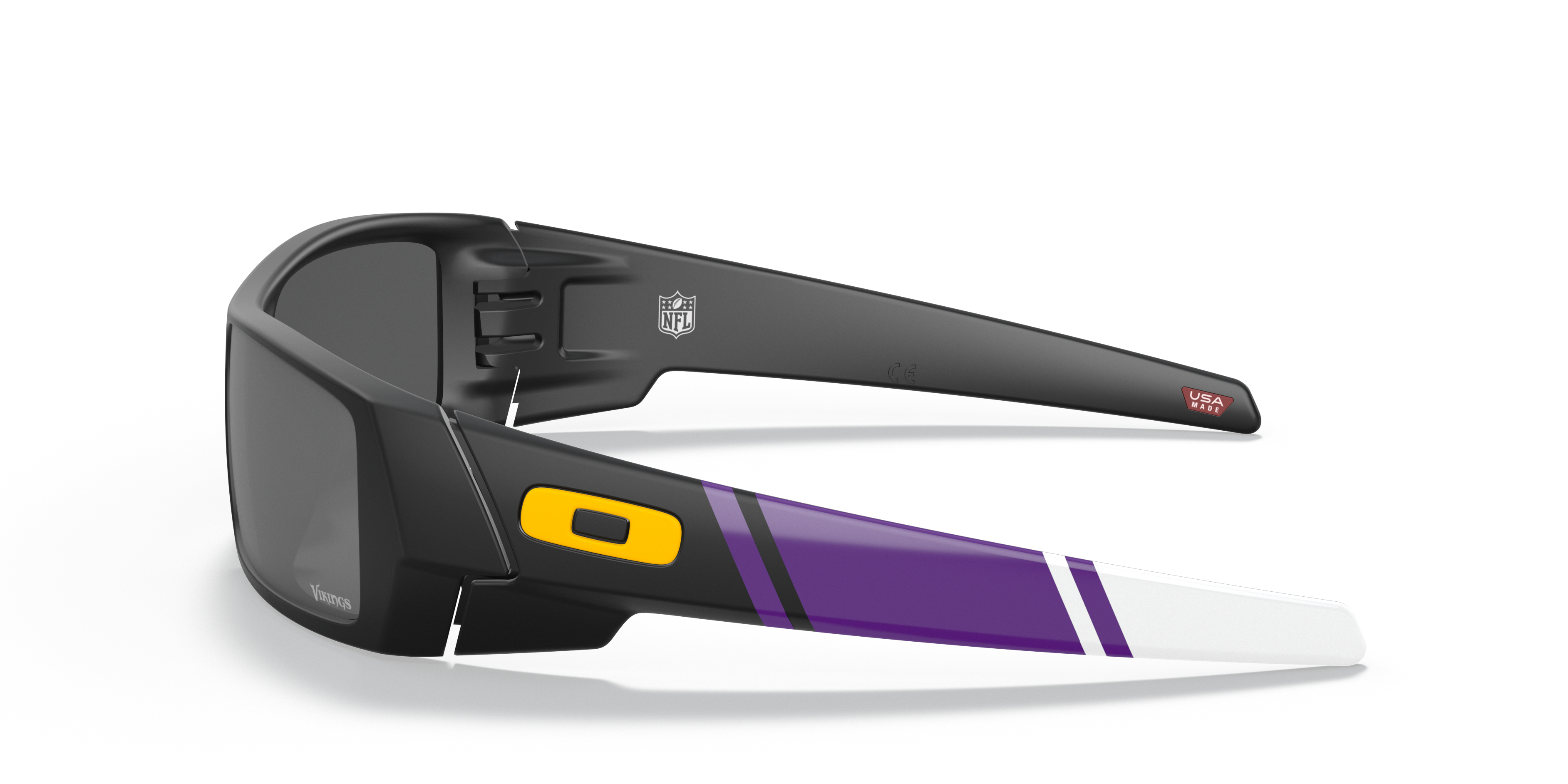 Minnesota Vikings Gascan® Prizm Black Lenses, Matte Black Frame