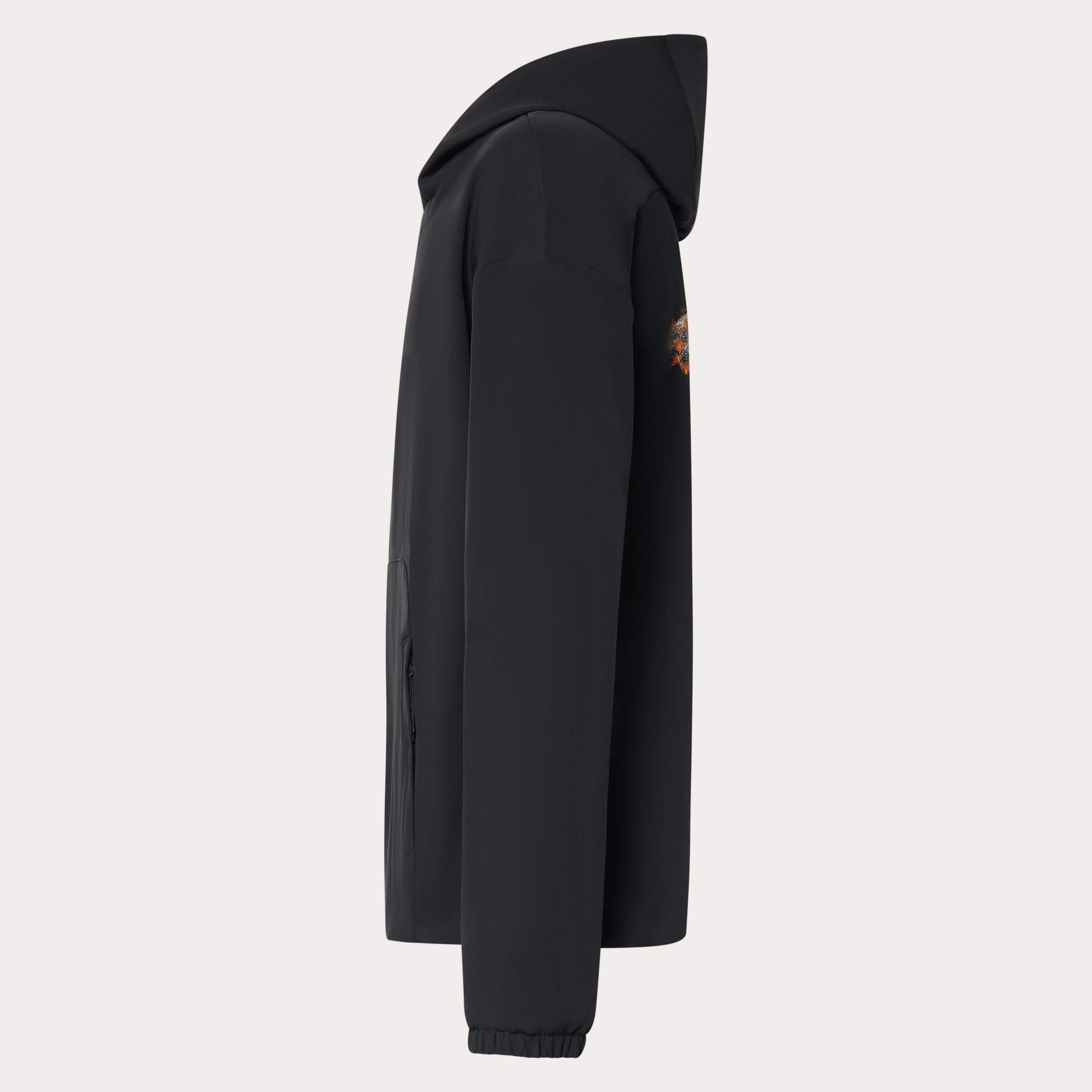 2025 オークリー ソーラーレールソフトシェルフーディ M Oakley Solar Rail Softshell Hoodie - Blackout | Oakley