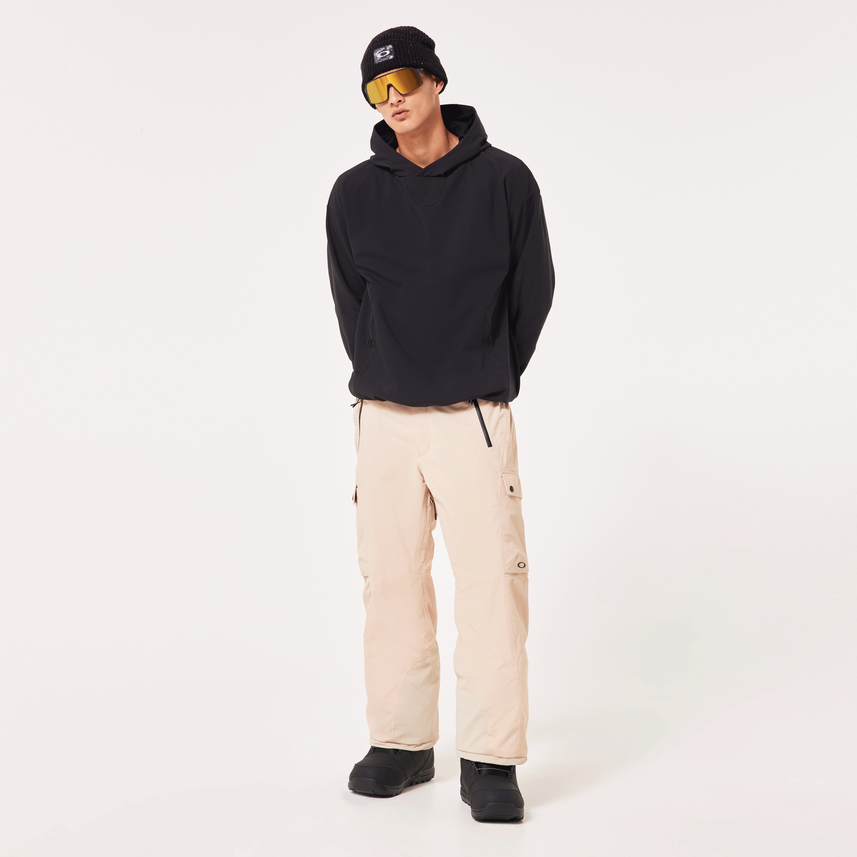 Oakley Solar Rail Softshell Hoodie - Blackout | Oakley® US