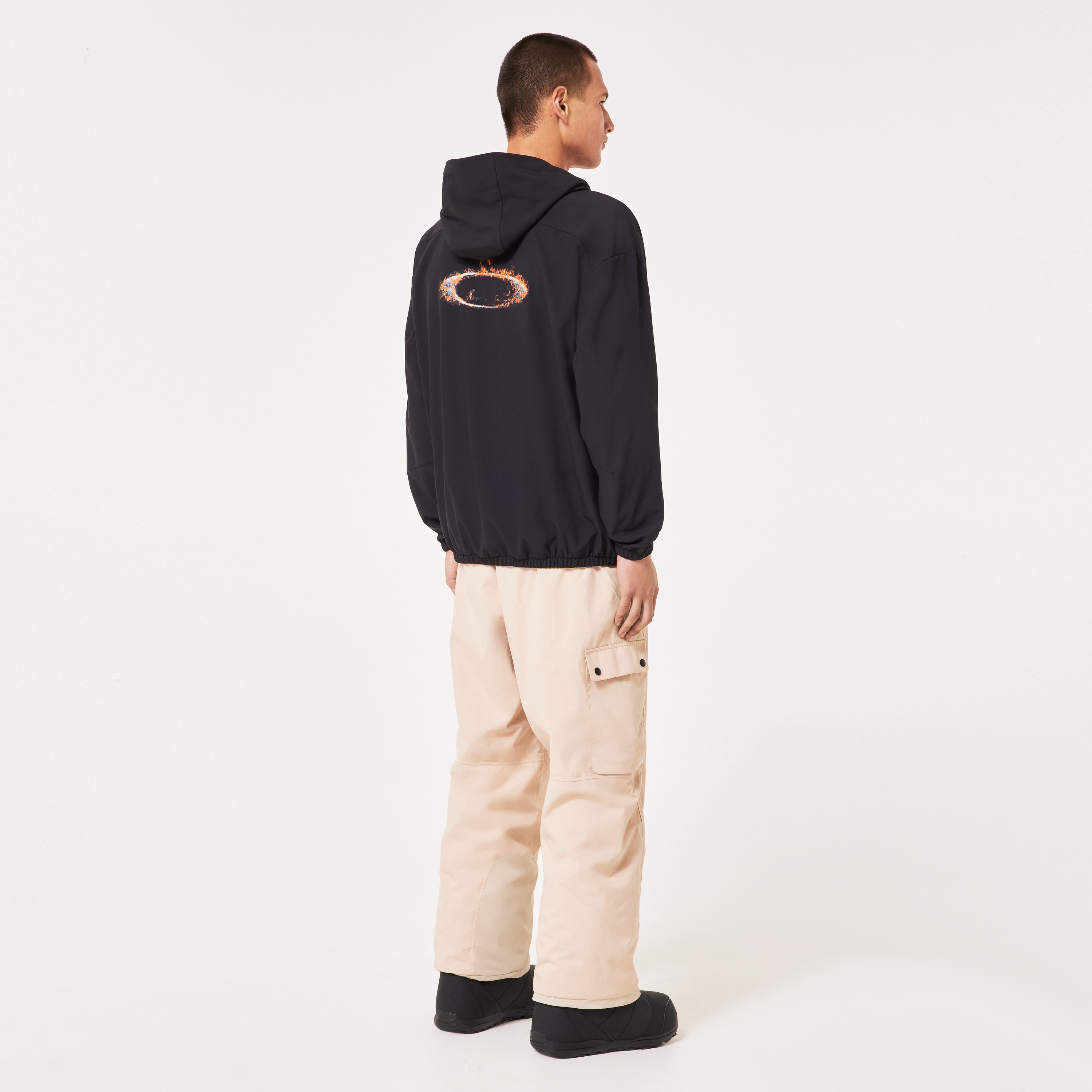 Oakley Solar Rail Softshell Hoodie - Blackout | Oakley® US
