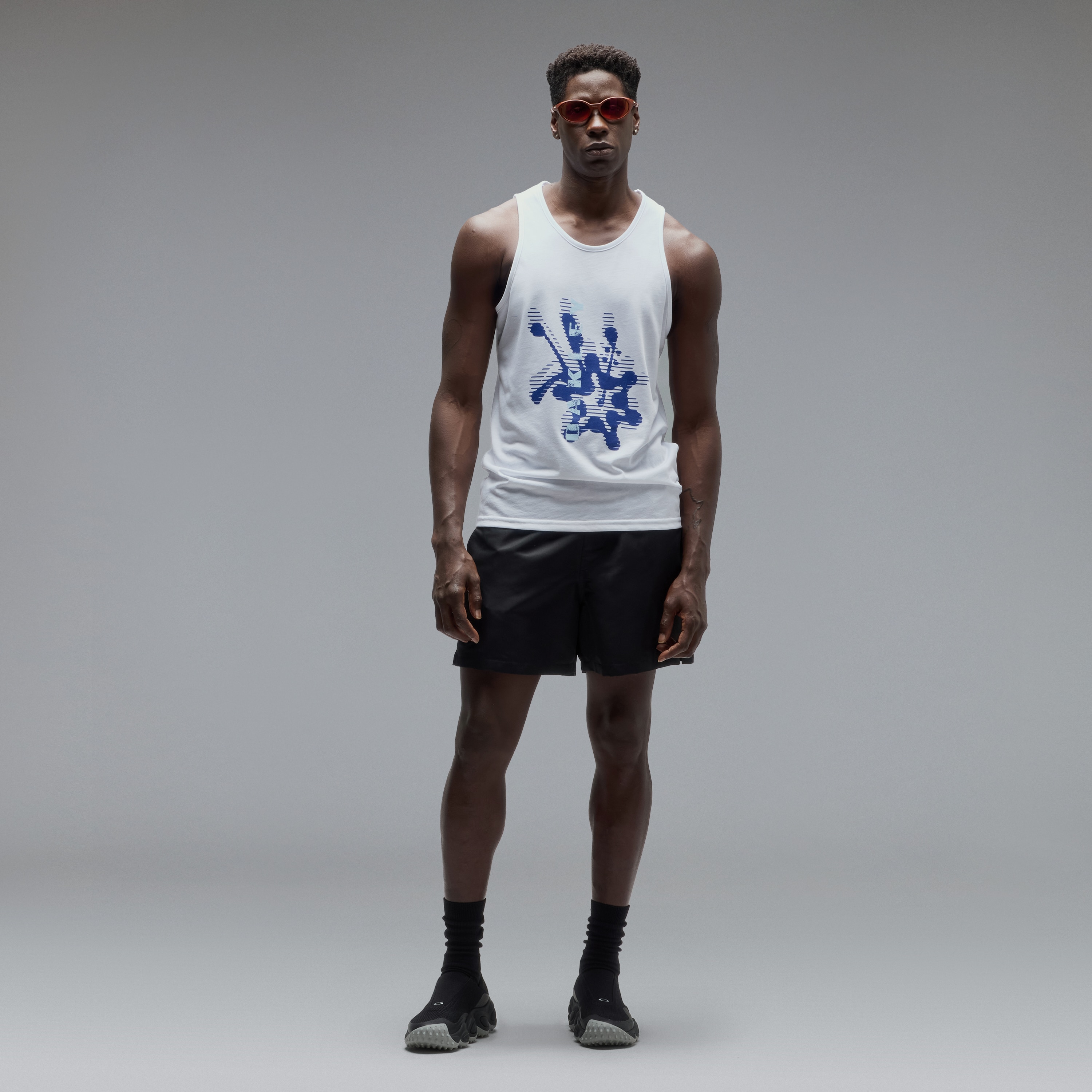 Oakley Men's Waterscape Hibiscus Tank Size: