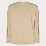 Enhance Qd LS Tee Slv Evo 4.7 - Pebble