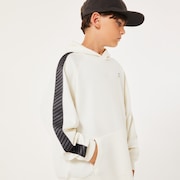 Ytr Qd Fleece Hazard Hoody 10.0 - Ceramic White
