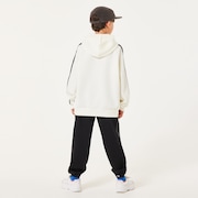 Ytr Qd Fleece Hazard Hoody 10.0 - Ceramic White