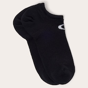 2P No Show Socks - Pitch Black