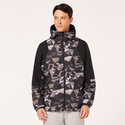 Enhance Wind Warm Graphic Jacket 13.7 - Green Print
