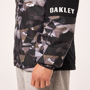Enhance Wind Warm Graphic Jacket 13.7 - Green Print