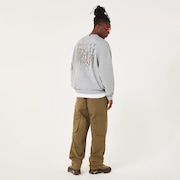 Stacked Metal Sweatshirt - New Granite Heather