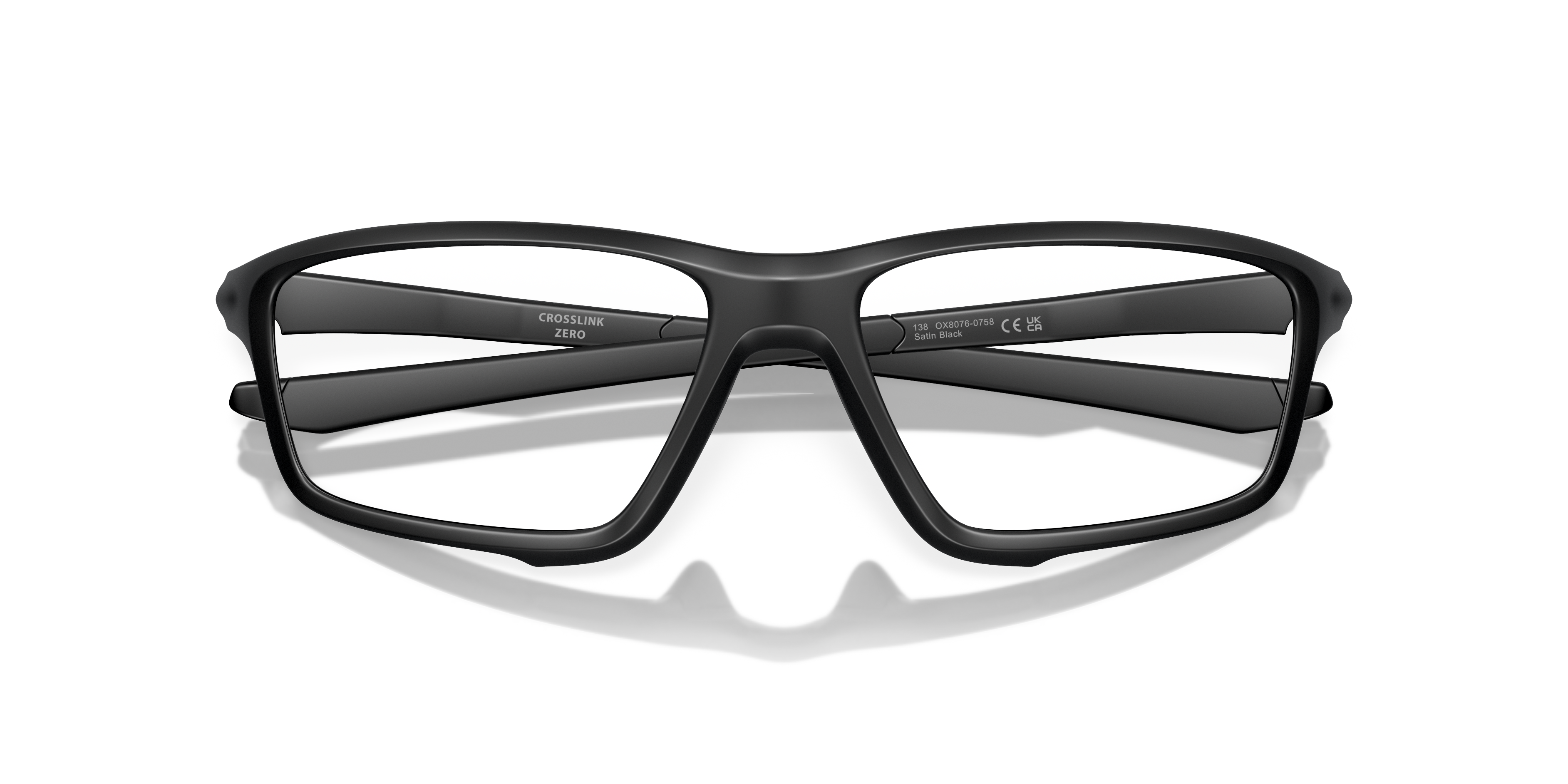 Crosslink® Zero Satin Black Eyeglasses | Oakley® CA
