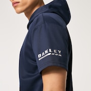 Striking Lt Fleece SS Hoodie 3.0 - Black Iris