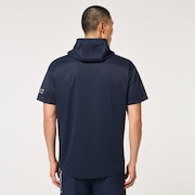 Striking Lt Fleece SS Hoodie 3.0 - Black Iris