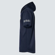 Striking Lt Fleece SS Hoodie 3.0 - Black Iris